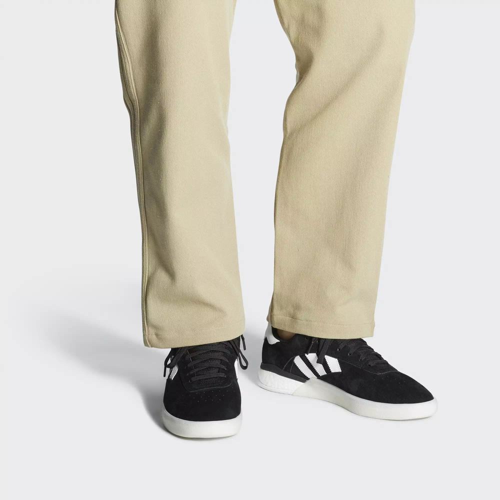 Adidas 3ST.004 Tenis Para Skate Negros Para Hombre (MX-82777)